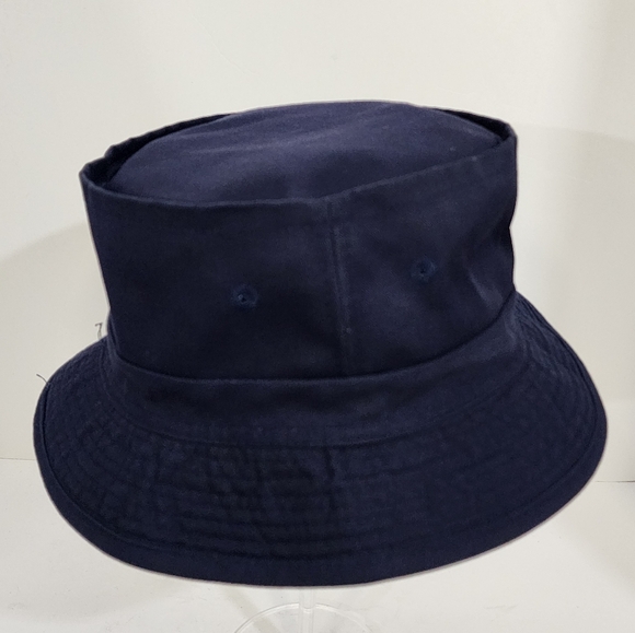 Dallas Cowboys Men's Vintage New Era Navy Blue Main Bucket Hat Front Logo Star - Picture 5 of 9